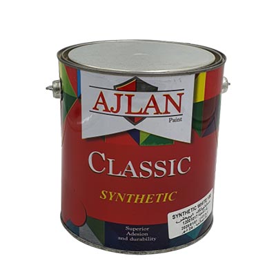 AJLAN PAINT SYNTHETIC LEMON YELLOW 552 3.3LTR (1*4)